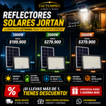 Reflector Solar Jortan 2000W – Iluminación Potente Sin Cables miniatura 2