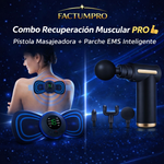 Combo Recuperación Muscular Pro – Pistola Masajeadora + Parche EMS miniatura 2