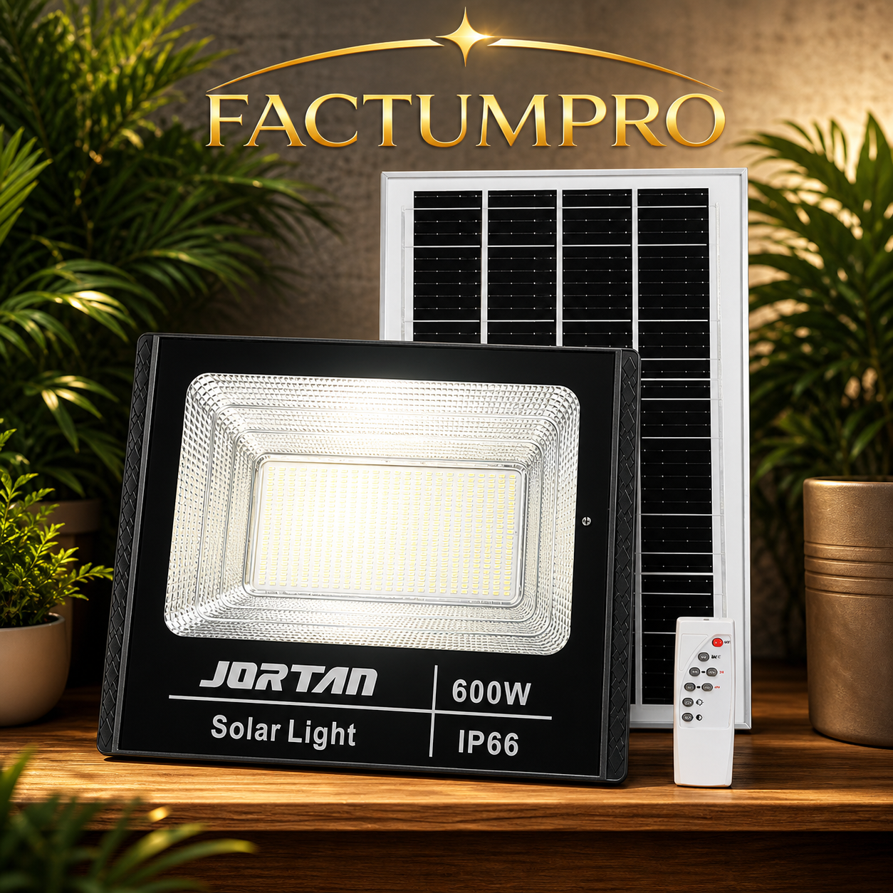 💡 REFLECTORES SOLARES JORTAN – ILUMINA TODO SIN PAGAR LUZ ⚡