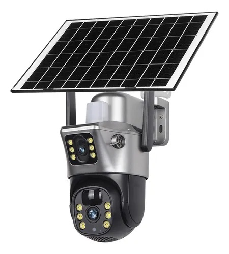 Cámara Solar 4G con Chip – Vigilancia Sin WiFi 24/7