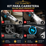 Kit 4 en 1 para Carro – Aspiradora + Compresor + Medidor + Luz LED miniatura 5