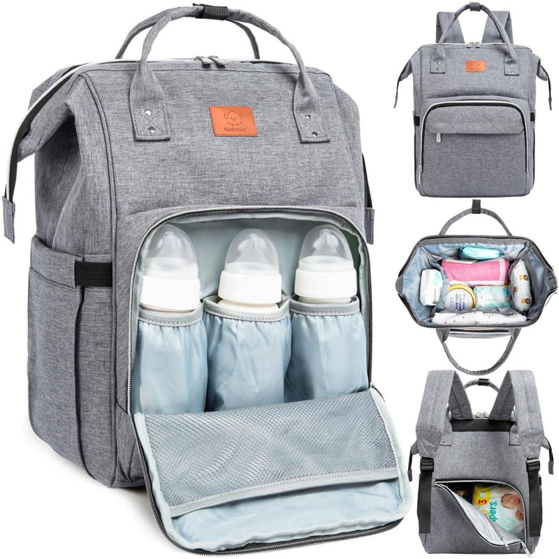 Mochila Pañalera 3 en 1 con Cambiador y Cuna Portátil foto 14