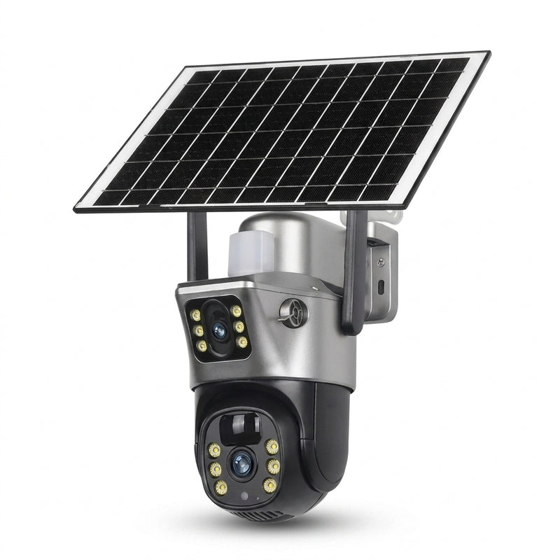 Cámara Solar 4G con Chip – Vigilancia Sin WiFi 24/7 foto 1