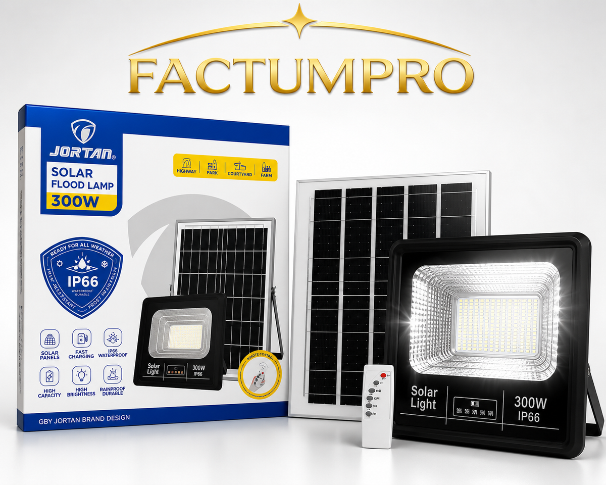 Reflector Solar Jortan – Ilumina Todo Sin Pagar Luz - en uso