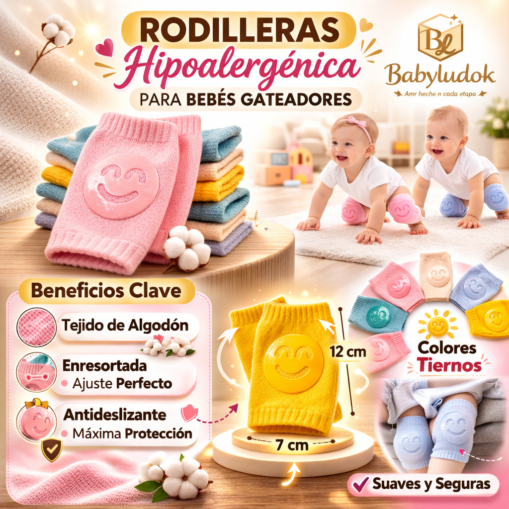Rodilleras Antideslizantes Hipoalergénicas – Combo x6 Pares - 2