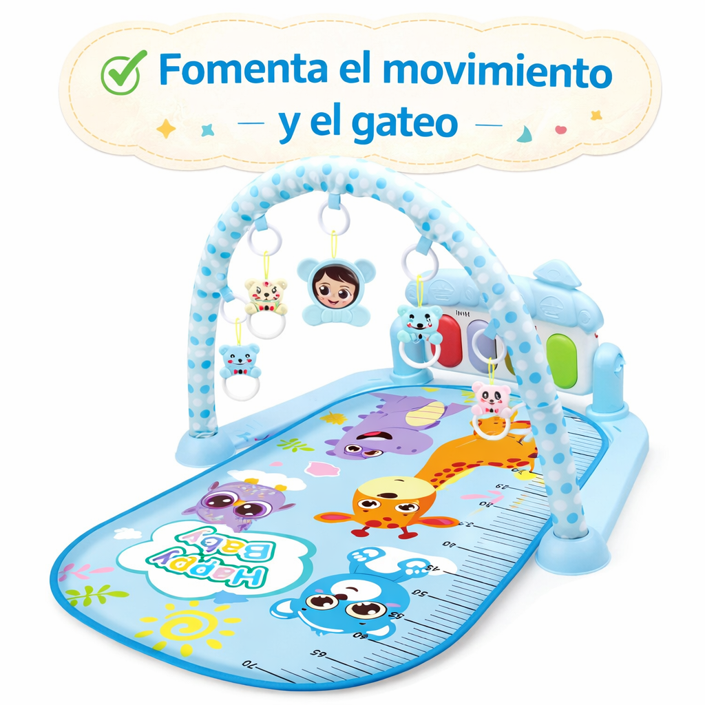 Gimnasio para Bebé que Estimula su Inteligencia Mientras Juega