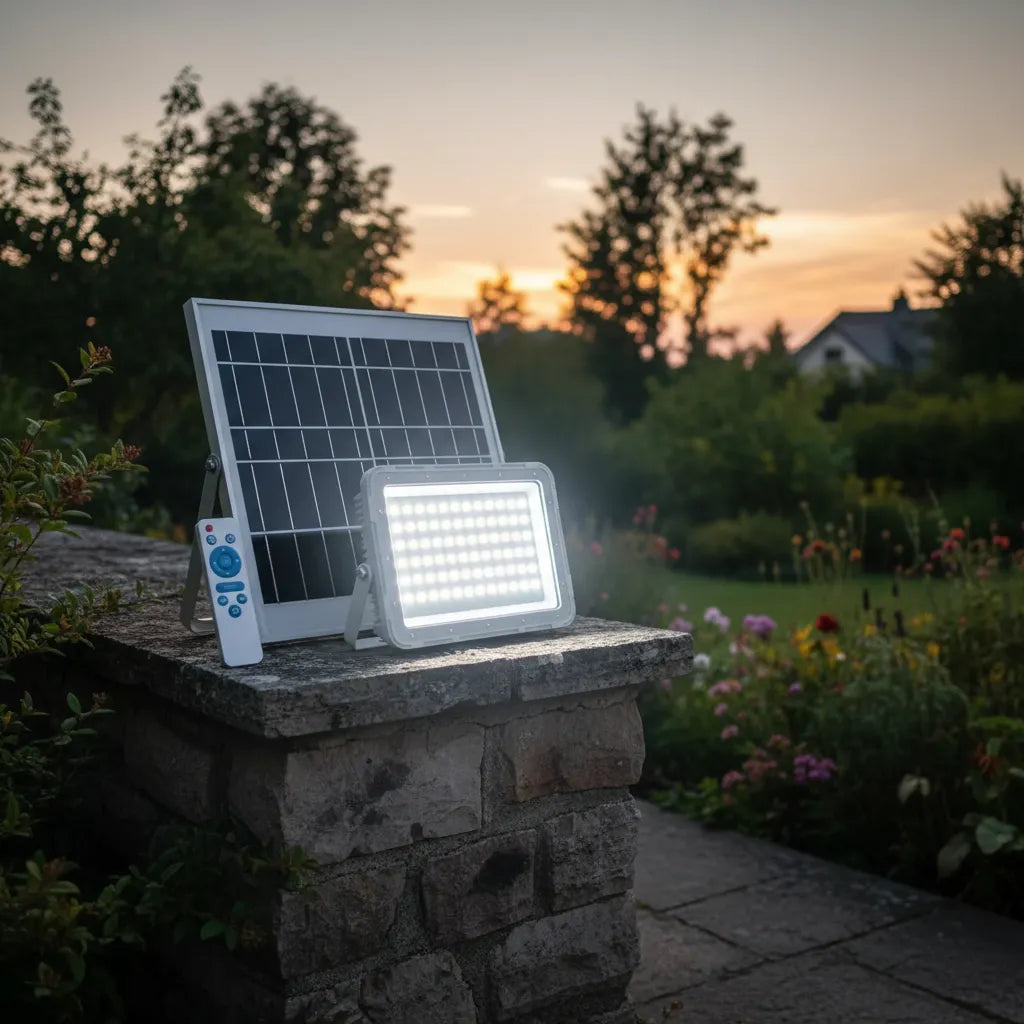 REFLECTOR SOLAR JORTAN – ILUMINACIÓN POTENTE SIN CABLES