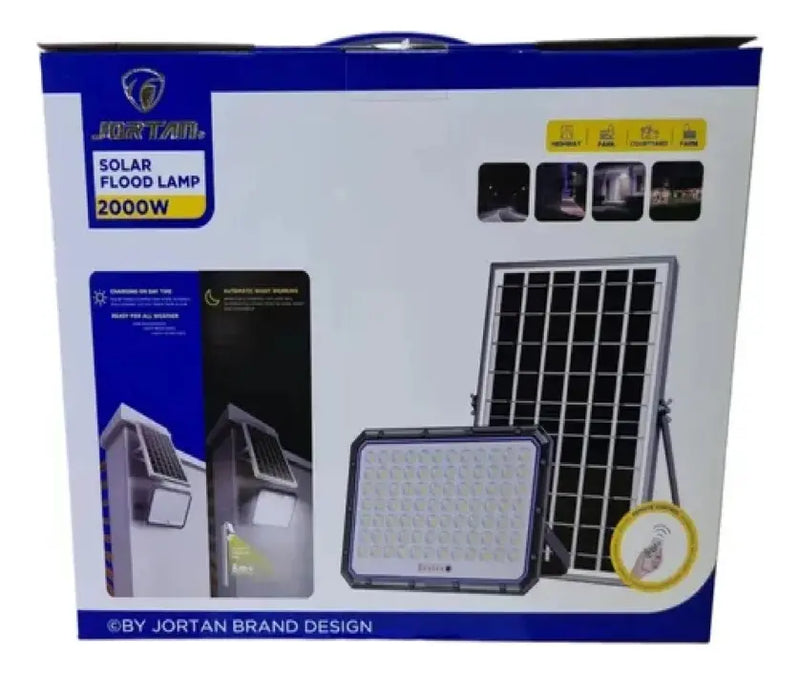 Reflector Solar Jortan 2000W – Iluminación Potente Sin Cables foto 12