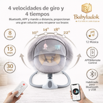 Silla Mecedora Musical Premium para Bebé miniatura 4