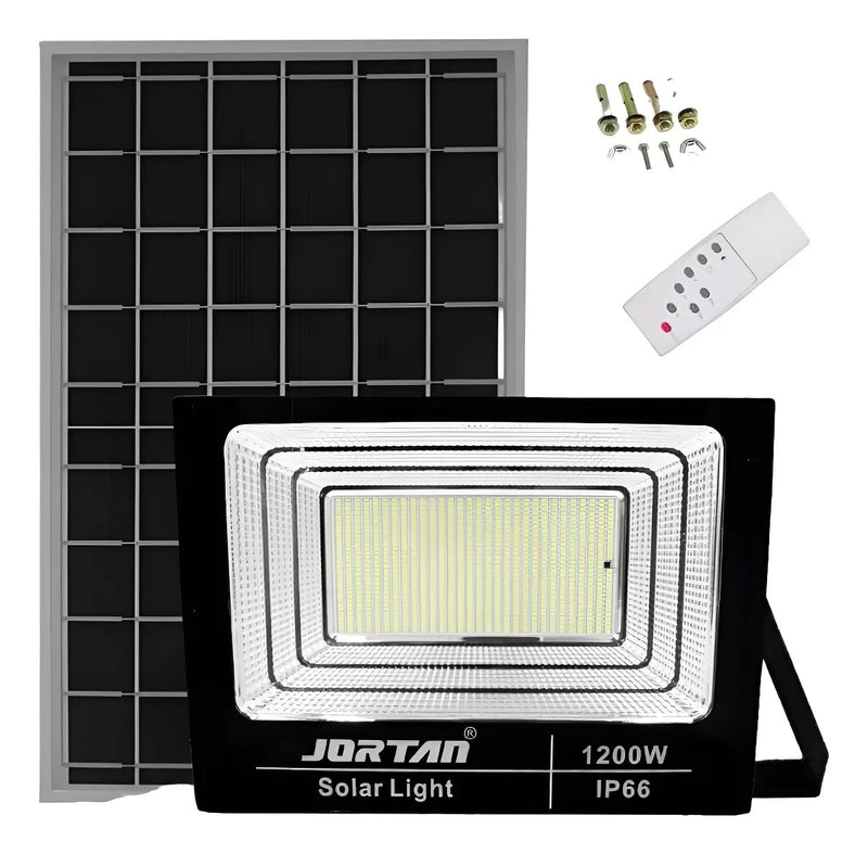 Reflector Solar Jortan 1200W IP66 – Panel + Control Remoto foto 5