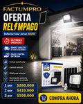 Reflector Solar Jortan 300W – Luz Potente IP66 para Exterior miniatura 2
