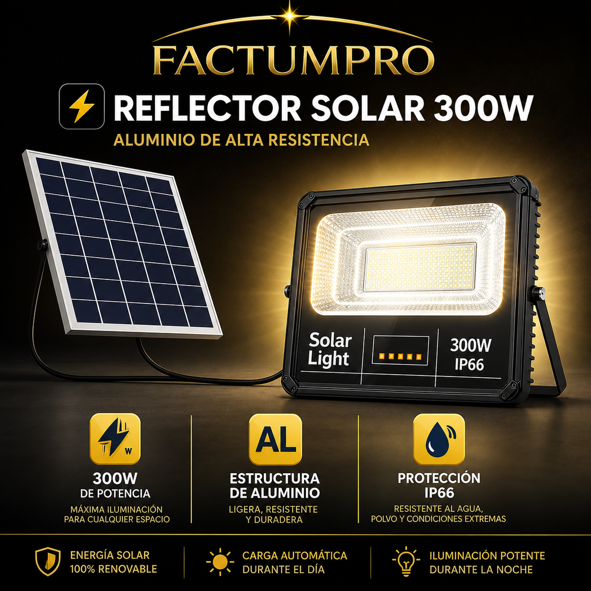 Reflector Solar Jortan – Ilumina Todo Sin Pagar Luz - 8