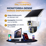 Cámara Solar de Doble Lente – Vigilancia 24/7 Sin Cables miniatura 4