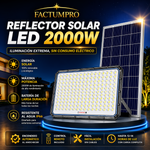 Reflector Solar Jortan 2000W – Iluminación Potente Sin Cables miniatura 6