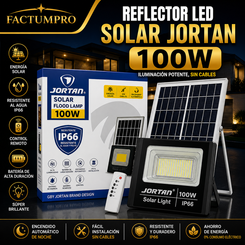 Reflector Solar Jortan – Ilumina Todo Sin Pagar Luz foto 12
