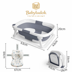 BabyBath Pro – Tina de Baño Plegable con Termómetro miniatura 8